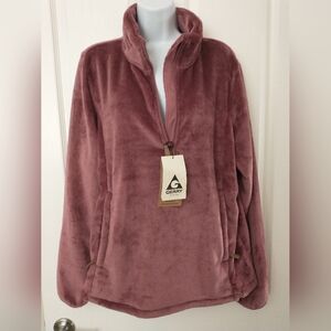 Gerry Women's Teddy Jacket, Quarter Zip, NWT, XL